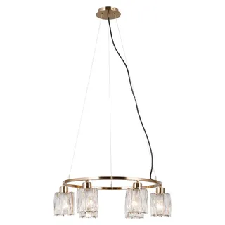 SIMONA PND-40814-6-HBR Italux Hängelampe - Gold