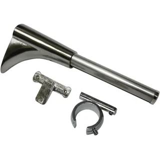 GARDINIA Universal Träger 1- und 2-Lauf für Ø 20 mm edelstahl-optik
