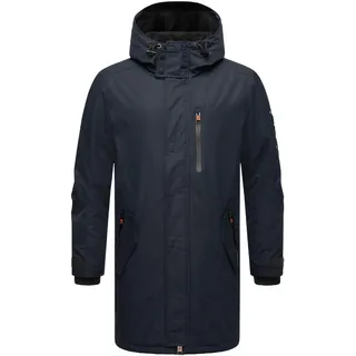 Kurzmantel STONE HARBOUR "Kurzmantel Lanzoo", Herren, Gr. S, blau (navy), Obermaterial: 100% Polyester PES.  Obermaterial: Futter: 100% Polyester PES. 100% Polyester PES., Mäntel Kurzmantel