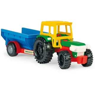 Traktor mit Anhänger - (Spielzeug, Fahrzeuge)