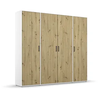 Rauch Wäscheschrank Voyager 187 x 194 x 53 cm Eiche/Weiß