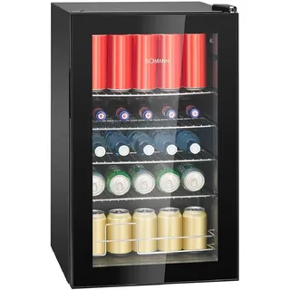 Bomann KSG 7287 Getränkekühlschrank 63 l 740 mm hoch Schwarz