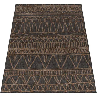 Paco Home Outdoorteppich 80/150 cm Illusion 321 , Naturfarben , Textil , Rechteckig , 80x150 cm , strapazierfähig, für Fußbodenheizung geeignet , Teppiche und Böden, Teppiche, Outdoorteppiche