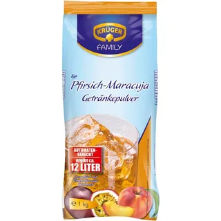 Krüger Pfirsich-Maracuja Getränkepulver 1,0 kg