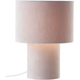 LeGer Home by Lena Gercke Tischleuchte »Kathleen Cordleuchte«, 1 flammig, Cordstoff, H 30 cm, Ø 23 cm, E27, Cord, Stoffleuchte, Tischlampe, beige