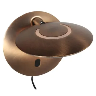 Wandleuchte - bronze - Zenith2 - kunststoff metall - Ø 15cm - LED - 4396BR - Steinhauer Exclusive - Bronze