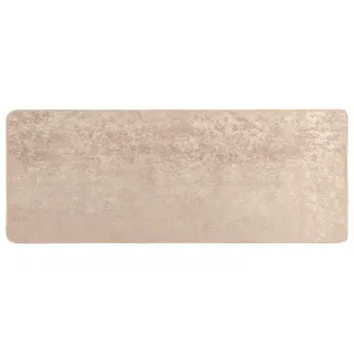 vidaXL Teppichläufer MARSA Beige 80 x 200 cm Polyester und PVC - Beige