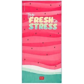 Legami Leichtes Strandtuch 85 x 180 cm pink