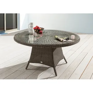 Destiny LUNA Gartentisch Ø 120 x 75 cm grau