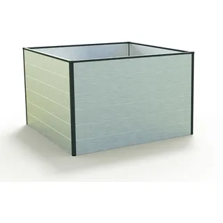 Gfp Hochbeet 119 x 119 x 77 cm Silber