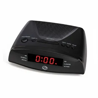 RobertAgor ALLPRESS Digitale LED Wecker Mit Roter Display Anzeige FM 06721