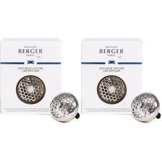 Lampe Berger Autoduft Honey Comb Chrome, Chrom (Packung mit 2)