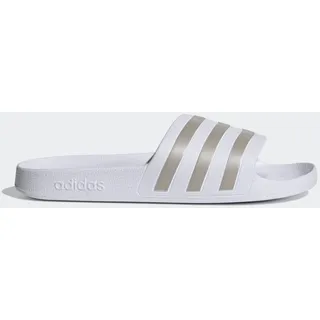 adidas Adilette Aqua Cloud White/Platinum Metallic/Cloud White 39