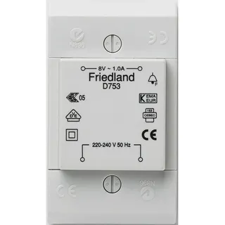 HONEYWELL HOME D753 Klingel-Transformator 8 V/AC 1