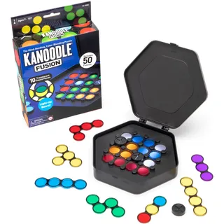 Educational Insights Learning Resources Kanoodle Fusion - Reisespielen und Strandspielzeug für Smart Games Liebhaber, Rätselbox, IQ Puzzle, Reisespiel für die Autofahrt, Geduldspiele für Kinder und Erwachsene