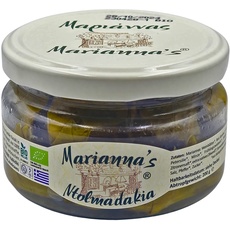 Marianna's Greek Organic Gefüllte Weinblätter mit Reis - Griechische Dolmadakia 200 g