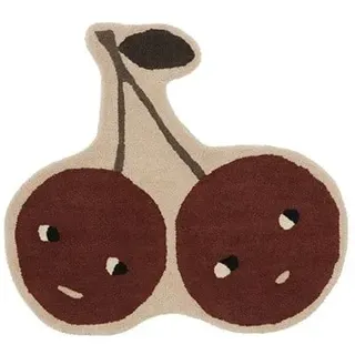 OYOY MINI Kirschroter Teppich