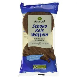 Alnatura Bio Reiswaffeln Schoko, 100 g