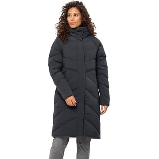 Jack Wolfskin Daunenmantel »MARIENPLATZ COAT W«, mit Kapuze Jack Wolfskin phantom