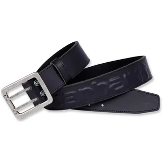 CARHARTT Herrengürtel Leder schwarz 130