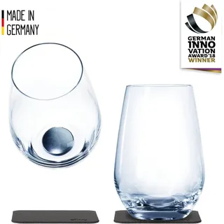 Silwy S040-1304-2, Lowball-Glas, 400 ml, Glas, Transparent, 2 Stück(e), 90 mm - Transparent