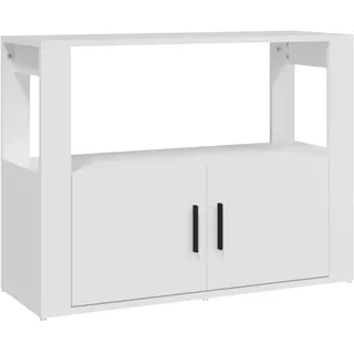 vidaXL Sideboard 80 x 60 x 30 cm weiß
