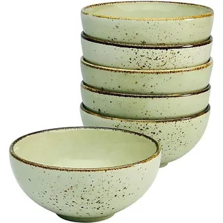 CreaTable Dipschale Nature Collection Beige 6-tlg.