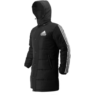 adidas Herren Long Parka, schwarz, XL
