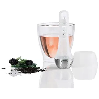 Thee-ei met zandloper Ø40mm H 200mm AdHoc TE72 White translucent