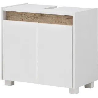Schildmeyer Waschbeckenunterschrank Cosmo, 146316 weiß