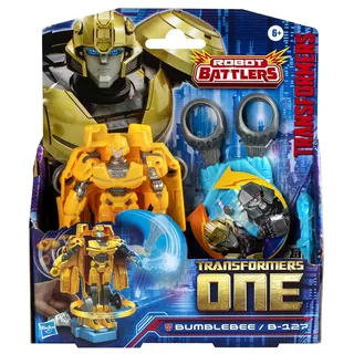 Transformers One Robot Battlers Bumblebee (B-127) Action-Figur - Blau, Grau, Gelb