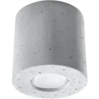Deckenleuchte Obris Betongrau 10x10x10 cm HOMLA - Grau