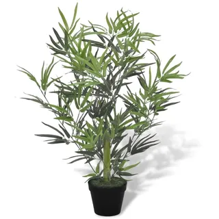 vidaXL Künstlicher Bambusbaum mit Topf 80 cm