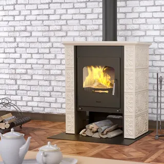 HS FLAMINGO Kachelofen BALI - creme - Creme