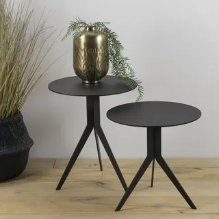 Spinder Design "Daley", Metall, Stark, langlebig, schwarz, schwarz, schwarz,