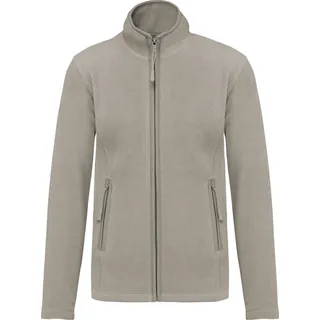 Kariban Mikrofleece-Jacke mit Reißverschluss für Damen - Beige