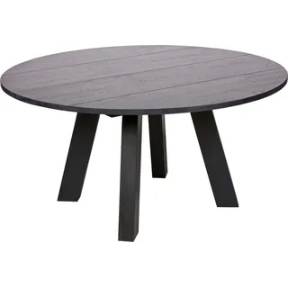 Daheim Esstisch 150 x 75 x 150 cm schwarz