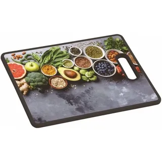 KESPER Schneid-& Servierbrett Kunststoff 1-tlg. 38 x 30 cm Mehrfarbig