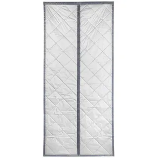 Maximex Wärmeschutz 2in1 Klettband 80 x 200 cm Grau