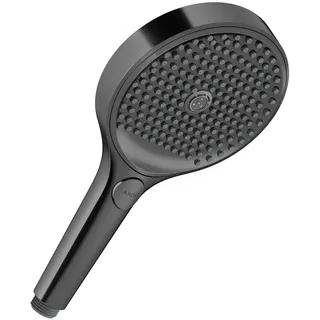 Hansgrohe AXOR ShowerSolutions Handbrause 130 3-jet, 39772340, Farbe: Brushed Black Chrome