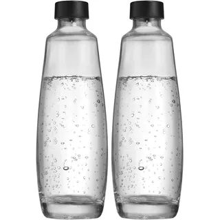 Sodastream Glaskaraffe Duo transparent + 2 Stück