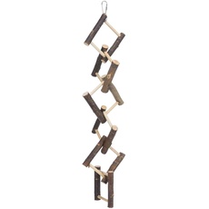 Trixie Natural Living Leiter zum Aufhängen mit 12 Sprossen, 58 cm
