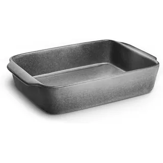 SPRINGLANE Keramik Auflaufform Misty Cliff 36 x 26 cm, Steingut Backform für Lasagne, Quiche oder Tiramisu