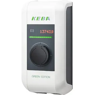 KEBA KeContact P30 x-series GREEN EDITION Wandladestation Typ 2 (22 kW, 32 A) - 0 m Kabel