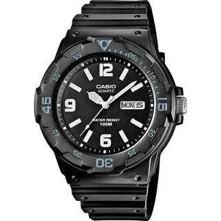 Casio Herren Uhr Casio MRW-200H-1B2VDF - Hellblau/Schwarz