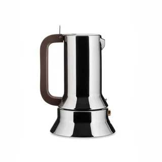 Alessi Espressomaschine 0,15 l 3 Tassen Silber