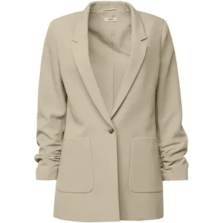 ESPRIT Damen 993ee1g305 Blazer, 055/Ice, 38