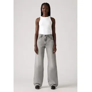 Levi's für Damen. A3494-0076 Baggy Dad Jeans grau (31/30), Lässig, Baumwolle, Denim