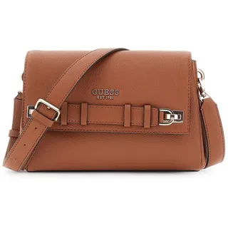 GUESS Umhängetasche Gregoria Crossbody Flap Bag Cognac
