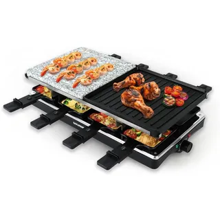 EasyMaxx GOURMETmaxx Raclette Grill 1400W 8 Personen